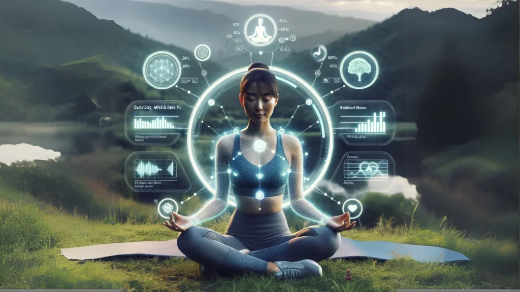 Wellness of mind body spirit on track with ai support
